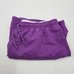 Primark Men's XL Purple Swim Trunks Pockets Drawstring